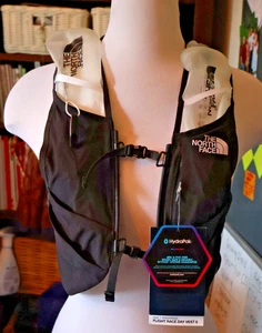 NWT The North Face FLIGHT RACE DAY VEST 8 Black / White SZ MED - Picture 1 of 7