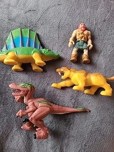 Fisher Price Imaginext Dinosauro Bundle 3 Dinosauri Figura - Foto 1 di 5
