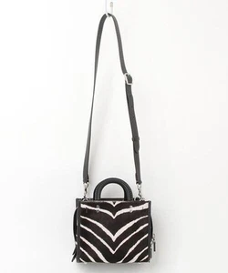 Coach Rogue 20 Top Handle Zebra Calf Hair Animal Print NWT - Picture 1 of 5