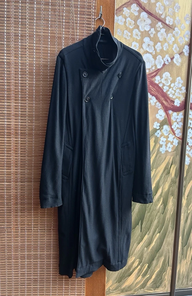 Julius_7 by Julius Fall-Winter 2010-2011 goth_ik Melton Wool Coat Sz 3 - Image 1 of 4