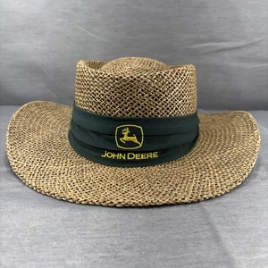 John Deere Herren Strohhut Landwirtschaft Golf Freizeitkleidung Hut Cap Gr. L *lesen - Bild 1 von 8