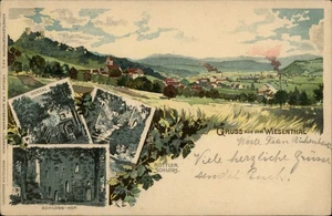 Germany Gruss Aus Dem Wiesenthal Schloss Hoff 1909 Antique Postcard - Picture 1 of 2