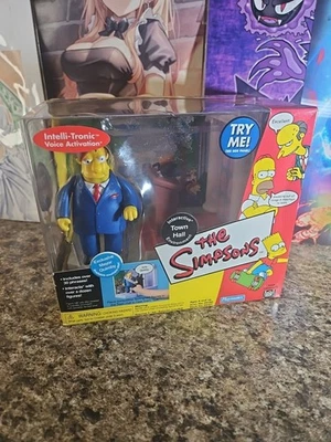 Playmates The Simpson Ambiente Interativo Prefeitura Prefeito Quimby Selado Novo  - Imagem 1 de 4
