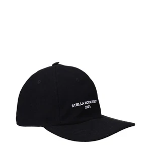 Stella McCartney Black Cotton Hat - Picture 1 of 5