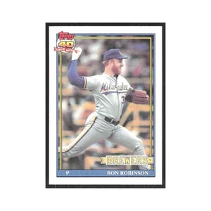 1991 O-Pee-Chee Ron Robinson Brewers #313 - Picture 1 of 3