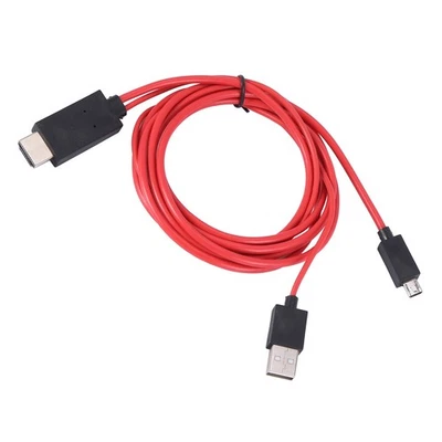 2X 6.5 Feet Micro-USB to  Adapter Converter Cable 1080P HDTV for Android7135 - Bild 1 von 4