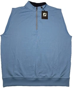 FootJoy Herren Performance 1/2 Reißverschluss Pullover Golf Weste Gr. Medium Lagunenblau $ 85 - Bild 1 von 6
