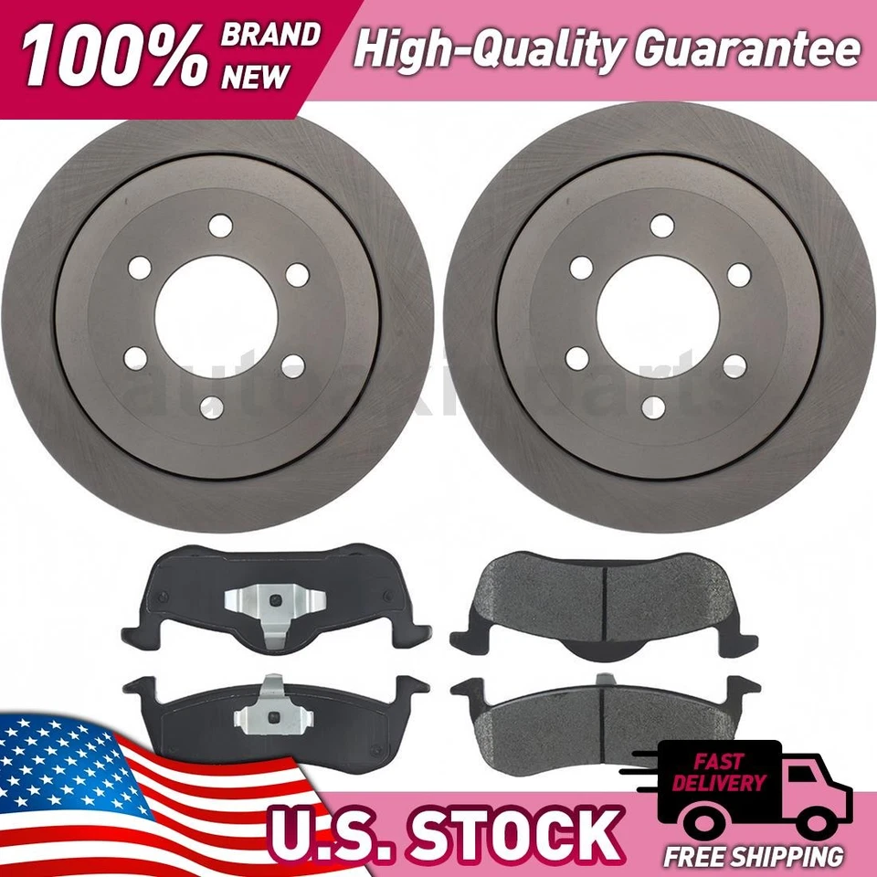 Kit de actualización de freno de disco de piezas centradas traseras para Ford Expedition 2007-2017 Foto 1 de 1
