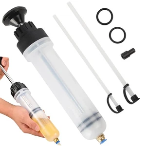 200CC Fluid Extraction Filling Syringe Transfer Liquid Pump Oil Extractor Auto - Imagen 1 de 11