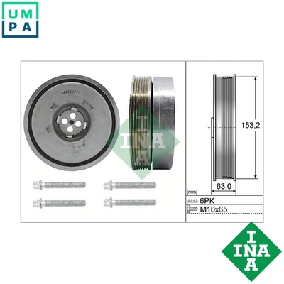 BELT PULLEY SET CRANKSHAFT 544 0502 20 FOR BMW 1/Van/F20/3/F3 B38B15A 1.5L 3cyl - Image 1 of 4