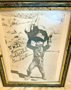 Star Trek Signed Photo Gorn Creature Bobby Clark Personalized Mike - Picture 1 of 7