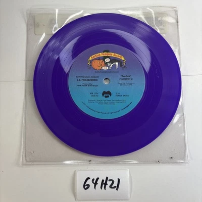 Frank Zappa Overture 200 Motels 7” 45 Record Royal Philharmonic BPR1226 64H21 — 第 1/4 张图片