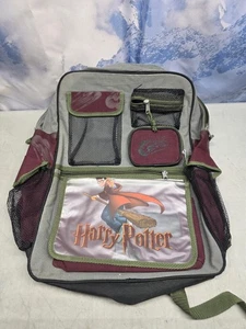 ⚡ Vintage 2001 Wizarding World Of Harry Potter Rucksack Quidditch gebraucht Schule Gym - Bild 1 von 12