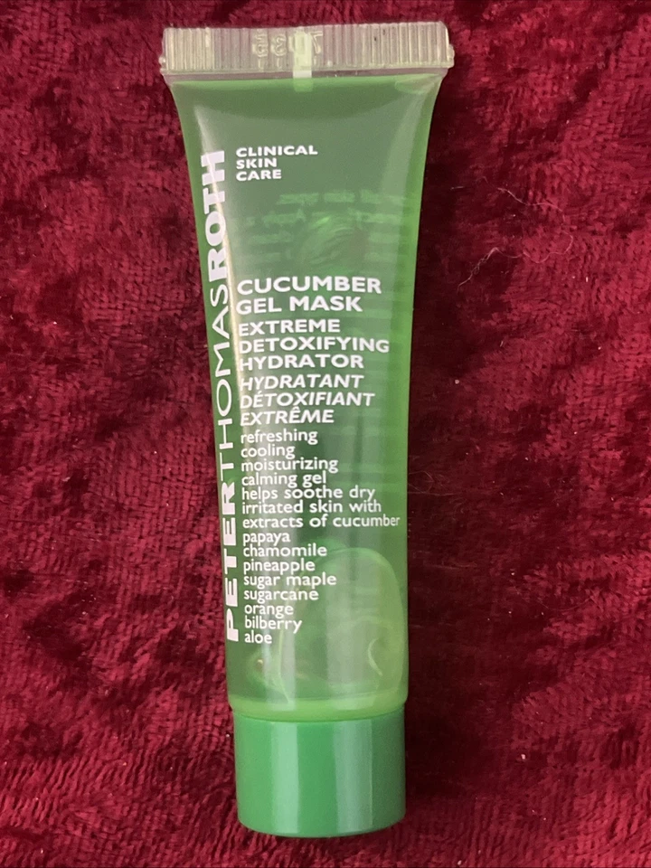 Máscara de gel de pepino Peter Thomas Roth 14 ml 0,47 oz X 5 tubos NUEVA FAST SH Foto 1 de 1