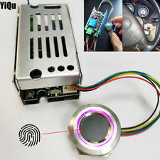 12V LED Fingerprint Control Module Switch Start & Lock For Car Door Ignition 1x