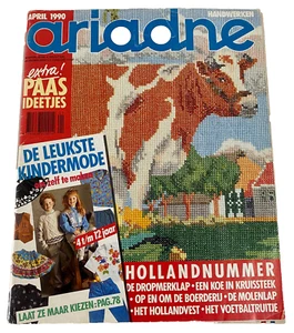 Vintage Ariadne Magazine April 1990 - Paas Ideetjes - Dutch Edition - VERY RARE - Picture 1 of 21