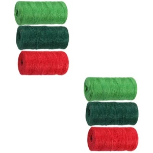 2 Pack Dekoratives Seil Zum Basteln Makramee-Baumwollschnur - Bild 1 von 12