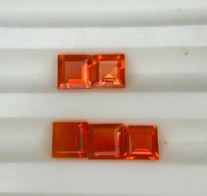 1.20 Ct Natural Maxican Opal Faceted 4x4 mm Square Good Quality Loose Gemstone