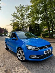 2016 VOLKSWAGEN POLO 1.0 PETROL TSI £20 TAX + DEALER HISTORY + 12 MONTHS MOT - Picture 1 of 19