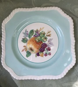 Johnson Bros. -- altes englisches Porzellan -- Obst Design Teller -- 7,5" blau - Bild 1 von 6
