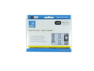 ESU H0 digital Decoder LokPilot 5 DCC MM SX M4 21MTC MKL Märklin 59649 neu OVP - Bild 1 von 4
