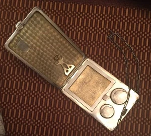 1900's Monogramed Sterling Silver Coin Purse / Money Clip Card Holder 100.6grams - Picture 1 of 10