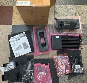 New EF Johnson VHF 53SL P25 Mobile Radio system extended trunk and accessories