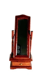 SPECCHIERA CON CASSETTO MINIATURE CASA DELLE BAMBOLE 1999 DE AGOSTINI SCALA 1:12 - Imagen 1 de 3
