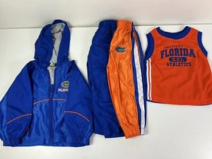 Lot of 4 Florida Gators Clothes Starter Kids 2T Jacket Pants Shirts 24M - Picture 1 of 5