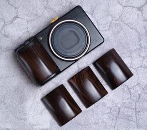 Handmade Natural Wooden Blackwood Hand Grip for Ricoh GR3 GRIII GR3X GR2 GRII - Picture 1 of 7