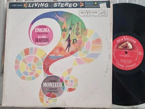Elgar - Enigma / Brahms - Haydn Variations Monteux LSC 2418 SD 4S/2S Indy LP - Picture 1 of 2