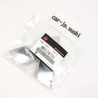 Mitsubishi Genuine EVO 7/8/9 Lancer Evolution CT9A Front Bumper Emblem MR574731 - Imagem 1 de 4