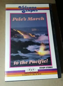 Volcano Scapes: Pele's March to the Pacific (VHS) Clam-shell - Picture 1 of 4