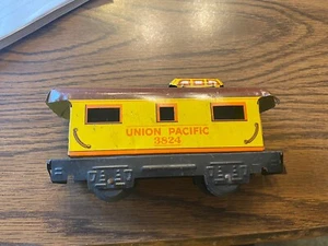 MARX Tin Litho O Gauge UNION PACIFIC 3824 Metal Tin CABOOSE - Picture 1 of 7