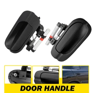 2pcs Exterior Door Handle For Nissan For Sentra Sedan 2004-06 Rear Front RH EXR - Picture 1 of 20