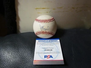 Jeff Fassero Signed Baseball PSA Certified - Picture 1 of 8
