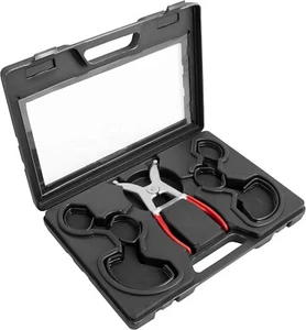 Spring Miter Clamp 25 Piece Set with 24 Assorted Size Spring Clamps and 1 Easy - Picture 1 of 6