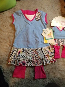 Dollie & Me Dress and Doll Dress New with Tags Size 6 - Picture 1 of 8