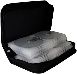 10 MediaRange Mappe für 96 CD / DVD / BD BOX55 Tasche Wallet Box schwarz - Bild 1 von 4