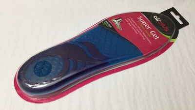 Новый AirPlus женщин супер гель валик стельки обуви вставки размер 5-11 запечатанный - Изображение 1 из 3