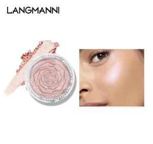 Langmanni Rose Monochrome Light pink, shade-3, Super Shiny 3 In 1 Highlighter - Picture 1 of 9