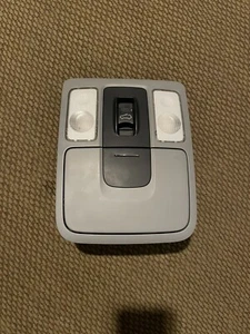 2004-2009 Kia Borrego Overhead Console Dome Light Map Lamp Storage Gray OEM - Picture 1 of 4
