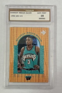 1996 Upper Deck UD3 Hardwood Prospects Shareef Abdur-Rahim PSG 10 GEM MINT - Picture 1 of 2