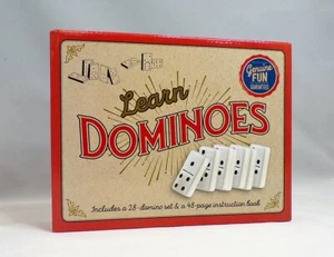 New Boxed Set: Learn Dominoes Includes Dominoes and Book - Picture 1 of 2