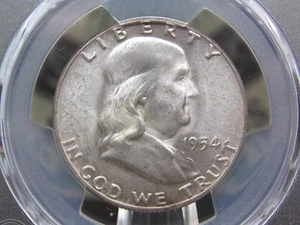 1954 "P" Franklin Half Dollar 50c PCGS MS66 #667 Uncirculated GEM BU Unc ECC&C - Picture 1 of 5