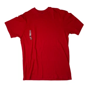 NEW CSG Men's Red Basic Crew Short Sleeve T-shirt Size XL B65 - Picture 1 of 3