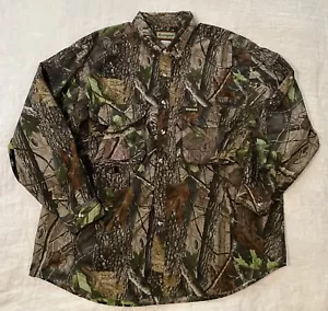 VTG Remington Men's Realtree Hardwoods Vented Long Sleeve Hunting Shirt Size 2X - Picture 1 of 12