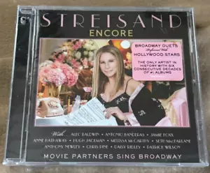 Barbra Streisand - Encore: Movie Partners Sing Broadway (2016) CD. NEW! SEALED! - Picture 1 of 2