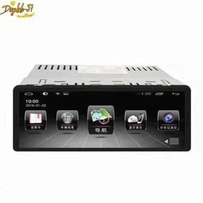 Radio de coche estéreo con pantalla táctil de 6,9" Din individual reproductor de MP5 GPS multimedia Foto 1 de 4