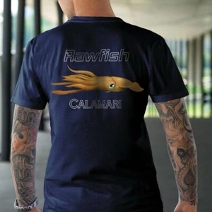 Rawfish T shirt Tuna, Snapper Or Squid Design New - Picture 1 of 4